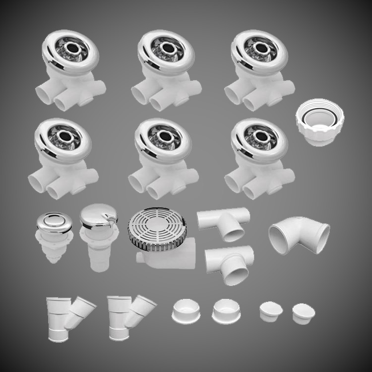 massage bathtub accessories jet nozzle jacuzzi kit